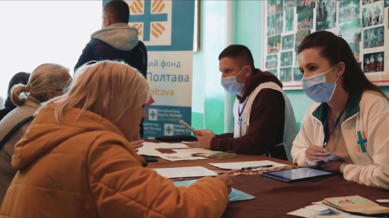 Гуманітарна допомога колективним центрам для ВПО Полтавщини