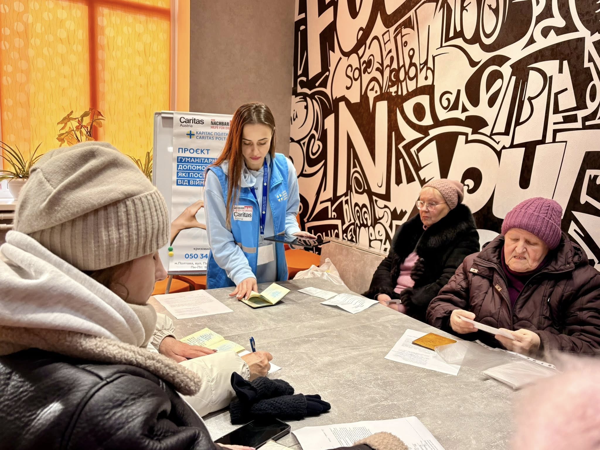 Виїзна допомога Карітас Полтава у Сем’янівській громаді